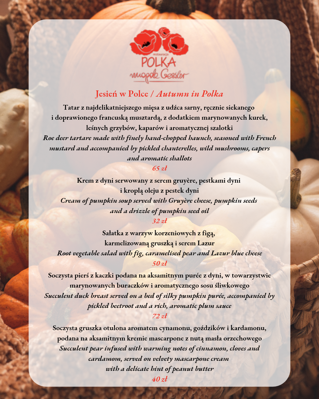 Kolejna odsłona jesieni w Polce